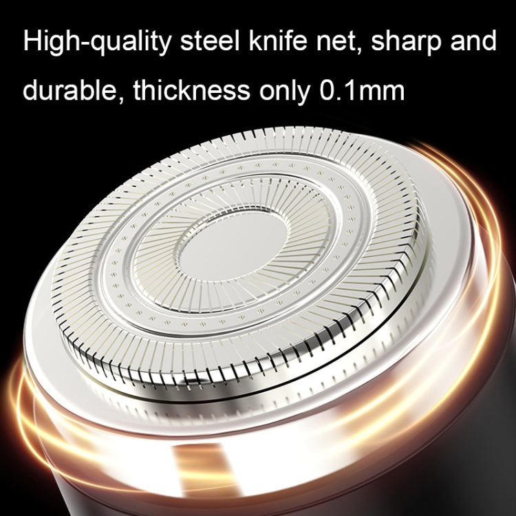 Rechargeable Travel Electric Shaver Portable Elbow Mini Floating Head Shaver(Black) - Electric Shavers by PMC TechLife | Online Shopping South Africa | PMC TechLife | Buy Now Pay Later Mobicred