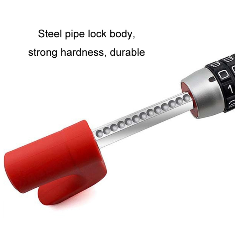 Car Anti-Theft Steering Wheel Retractable Adjustable Code Lock(Red) - free shipping - PMC TechLife - Order now!