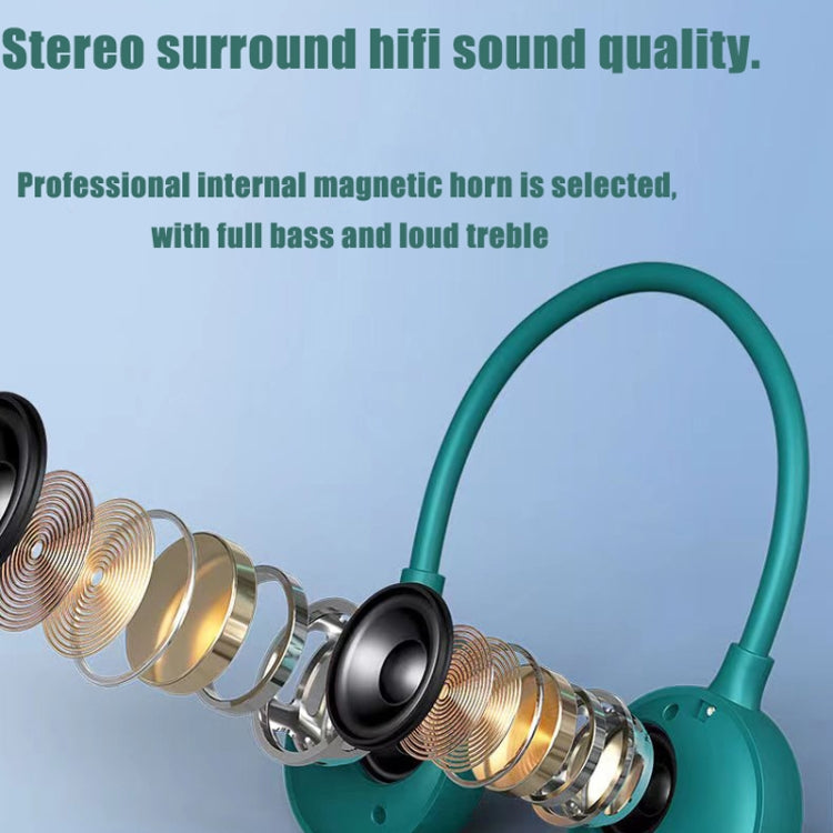 ROCKMIA  EBS-906 Neckband Bluetooth Speaker Waterproof Music Player Built-in Microphone(Grey) - free shipping - PMC Jewellery - Order now!