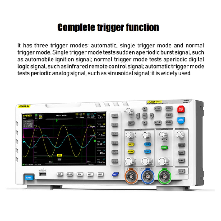 FNIRSI 2 In 1 Dual-Channel 100M Bandwidth Digital Oscilloscope 1GS Sampling Signal Generator, EU Plug 1014D - free shipping - PMC Jewellery - Order now!