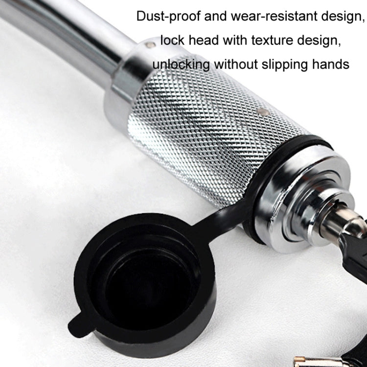 Car Latch Lock Trailer Tow Hook Anti-theft Padlock(Bending Silver) - free shipping - PMC TechLife - Order now!