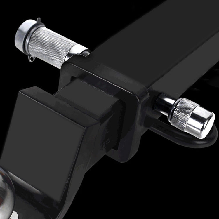 Car Latch Lock Trailer Tow Hook Anti-theft Padlock(Direct Pipe Silver) - Towing Bars by PMC TechLife | Online Shopping South Africa | PMC TechLife | Buy Now Pay Later Mobicred