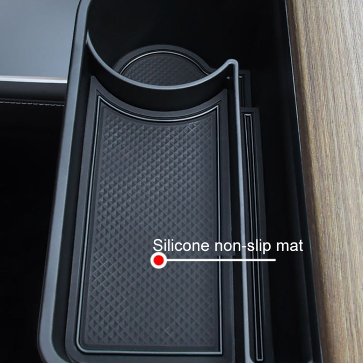 For Tesla Model 3/Y Front Passenger Glove Box Water Cup Holder Storage Box(Black) - Stowing Tidying by PMC TechLife | Online Shopping South Africa | PMC TechLife | Buy Now Pay Later Mobicred