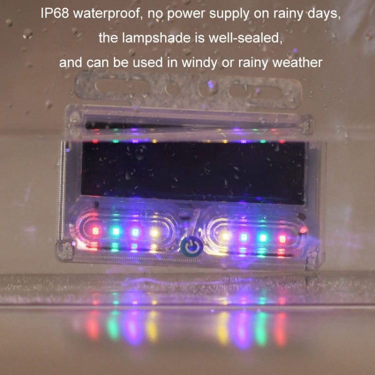 Car Solar Warning Light Anti-rear Collision LED Tail Light(Bracket) - Warning Lights by PMC TechLife | Online Shopping South Africa | PMC TechLife | Buy Now Pay Later Mobicred