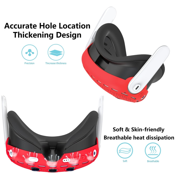 For Meta Quest 3 VR Host Silicone Protective Case Smart Device Accessories(White) - free shipping - PMC TechLife - Order now!