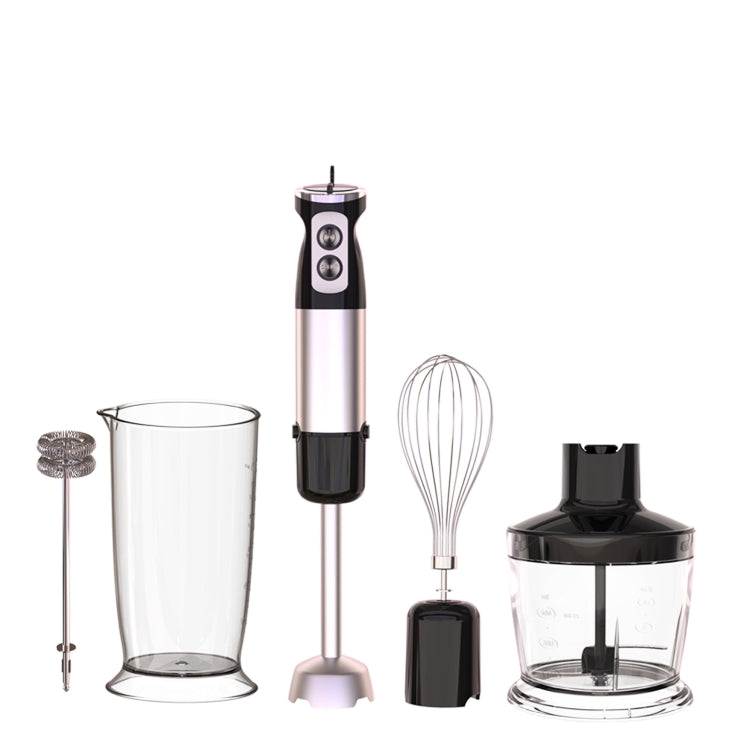5-in-1 600W Multifunctional  Electric Blender Stainless Steel Food Cooking Stick UK Plug - Stirrer & Squeezer by PMC TechLife | Online Shopping South Africa | PMC TechLife | Buy Now Pay Later Mobicred