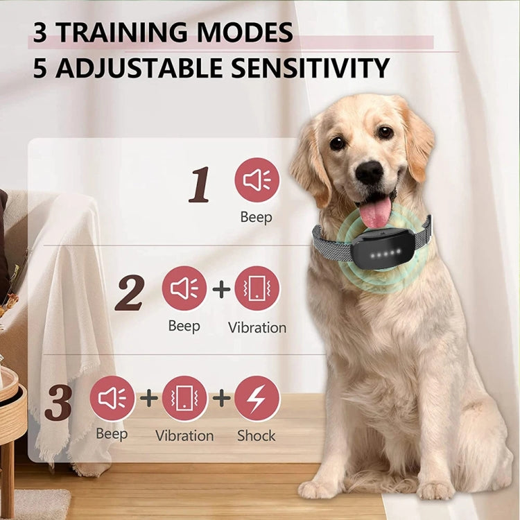 Touch Stop Bark Dog Trainer Anti Barking Pet Supplies(White) - Training Aids by PMC TechLife | Online Shopping South Africa | PMC TechLife | Buy Now Pay Later Mobicred