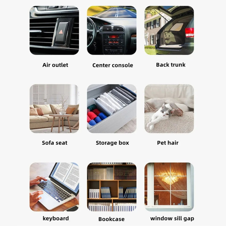 Mini Portable Detachable Wireless Handheld Powerful Car Vacuum Cleaner, Style: Metal Filter (Black) - Vacuum Cleaner by PMC TechLife | Online Shopping South Africa | PMC TechLife | Buy Now Pay Later Mobicred