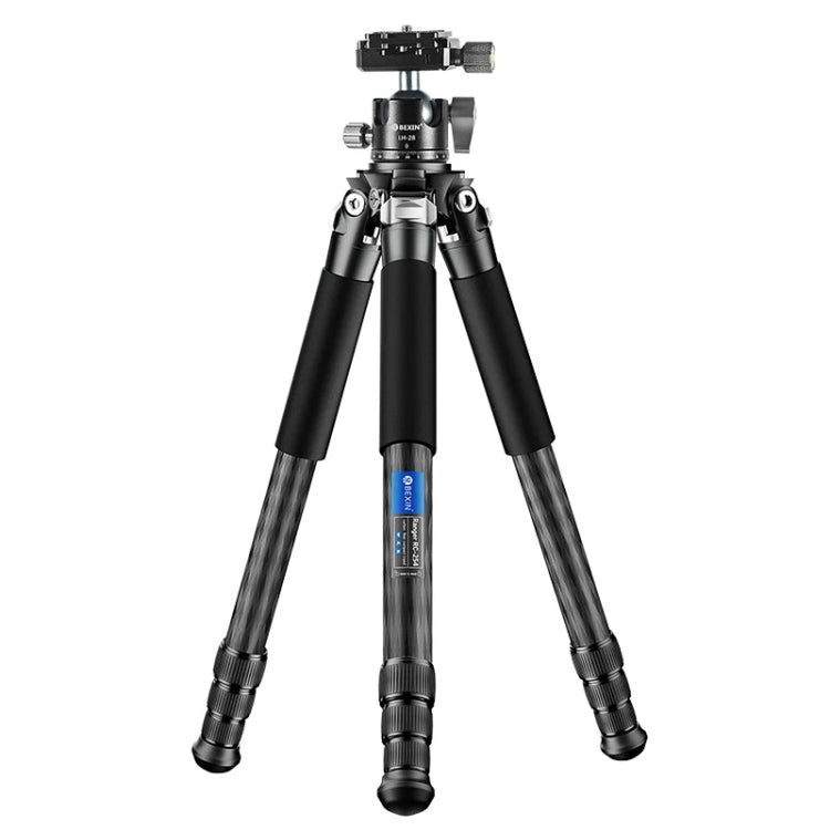 BEXIN RC254+LH-28 Carbon Fiber Portable Folding Tripod SLR Camera Low Gravity Center Gimbal Photography Bracket - free shipping - PMC TechLife - Order now!
