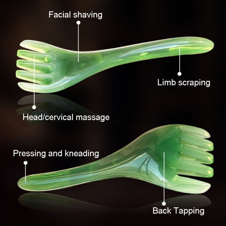 Five Claws Massager Meridian Stress Reducing Massage Comb(Yellow) - free shipping - PMC TechLife - Order now!
