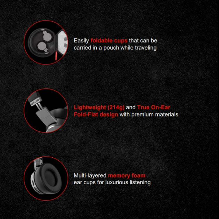 Lenovo  ThinkPad X1 Head-mounted Active Noise Reduction Bluetooth Headphones - free shipping - PMC Jewellery - Order now!