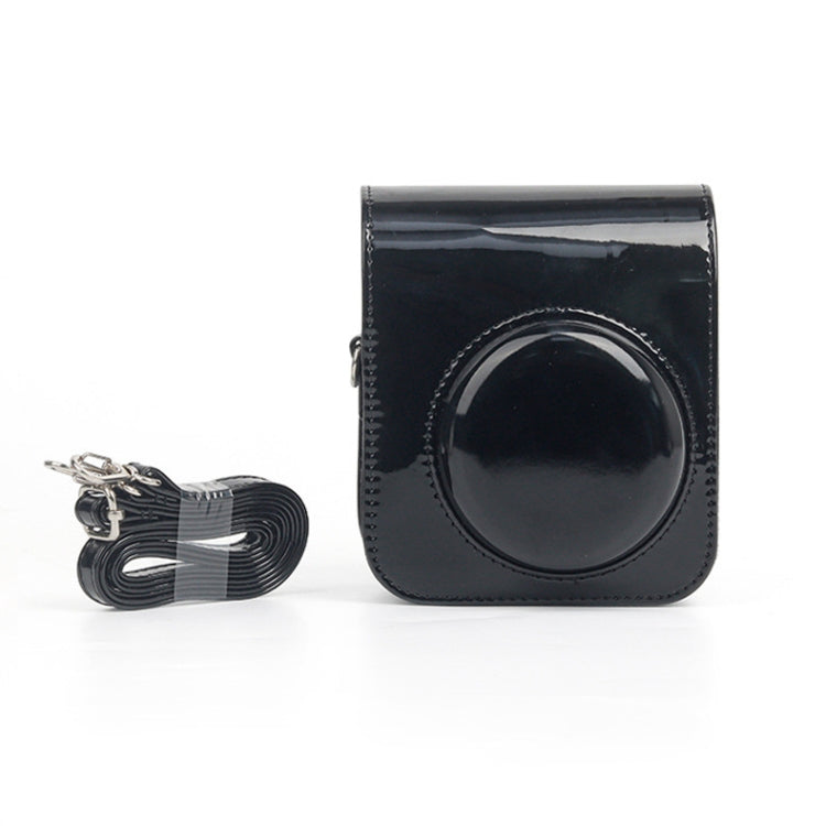 For Polaroid/FUJIFILM Instax Mini12 Mirror Camera Protective Bag(Black) - Leather Bag by PMC TechLife | Online Shopping South Africa | PMC TechLife | Buy Now Pay Later Mobicred