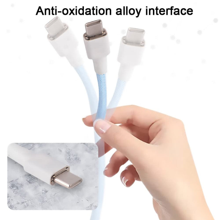 USB-C/Type-C  Mechanical Keyboard Wire Computer Aviation Connector,Cable Length: 3m(White) - Other by PMC TechLife | Online Shopping South Africa | PMC TechLife | Buy Now Pay Later Mobicred