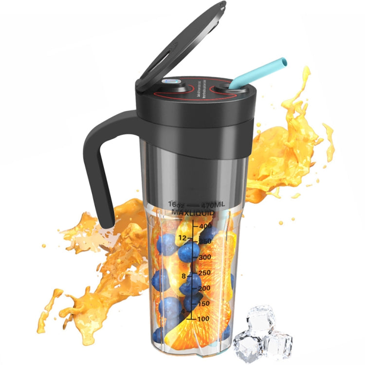 Portable Mini Electrical Extractors USB Charging Multifunctional Juicer(Black) - free shipping - PMC TechLife - Order now!