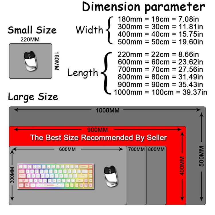 Large Abstract Mouse Pad Gamer Office Computer Desk Mat, Size: 400 x 900 x 2mm(Abstract Fluid 28) - free shipping - PMC TechLife - Order now!