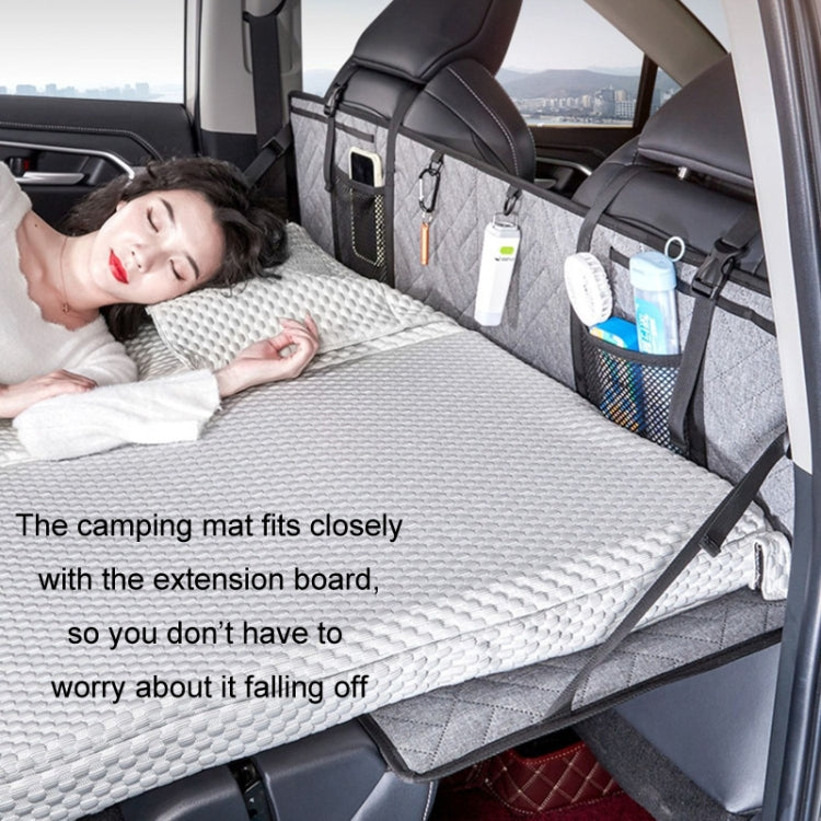 Car Camping Bed Folding Board SUV Rear Row Extension Board For Tesla, Color: Black Embossed - Seat Accessories by PMC TechLife | Online Shopping South Africa | PMC TechLife | Buy Now Pay Later Mobicred