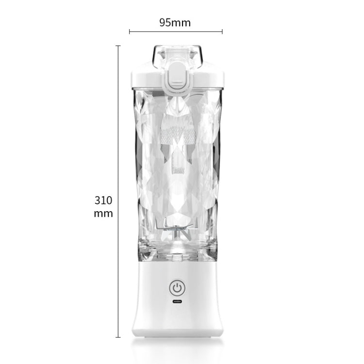 Portable Multifunctional USB Charging Juice Cup Mini Electrical Blender(White) - free shipping - PMC TechLife - Order now!
