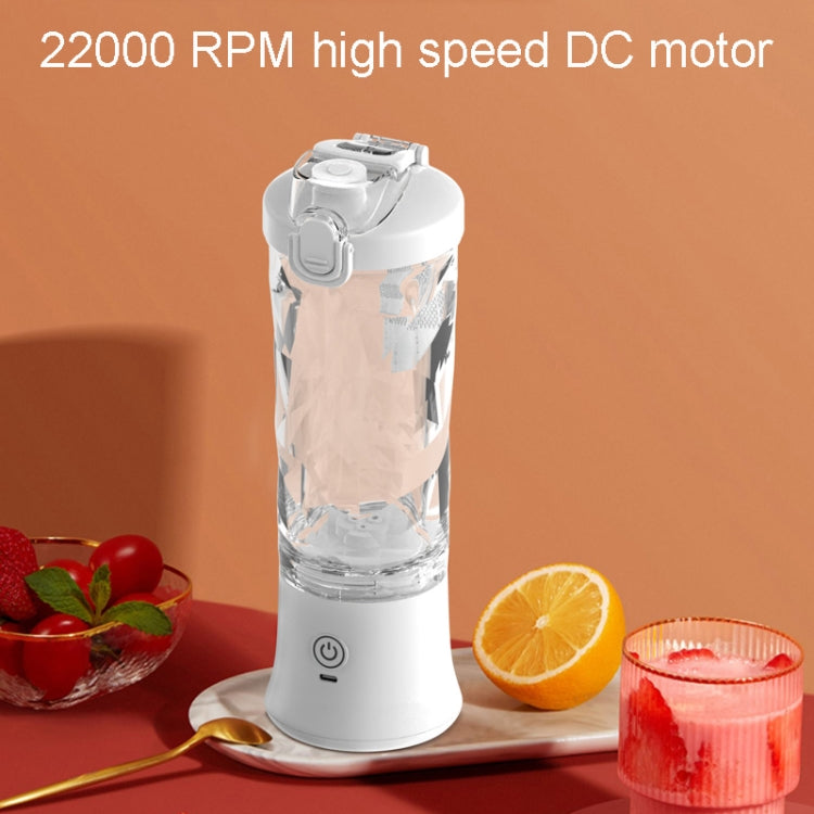 Portable Multifunctional USB Charging Juice Cup Mini Electrical Blender(White) - free shipping - PMC TechLife - Order now!