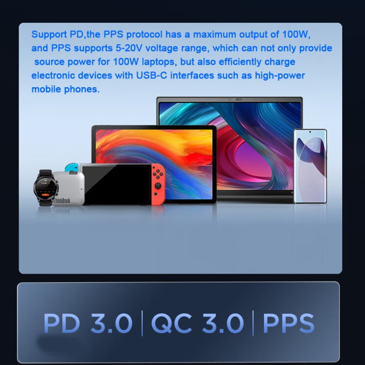 Lenovo Thinkplus 100W GaN Lipstick Power Adapter USB-C/Type-C Fast Charger,CN Plug - free shipping - PMC TechLife - Order now!