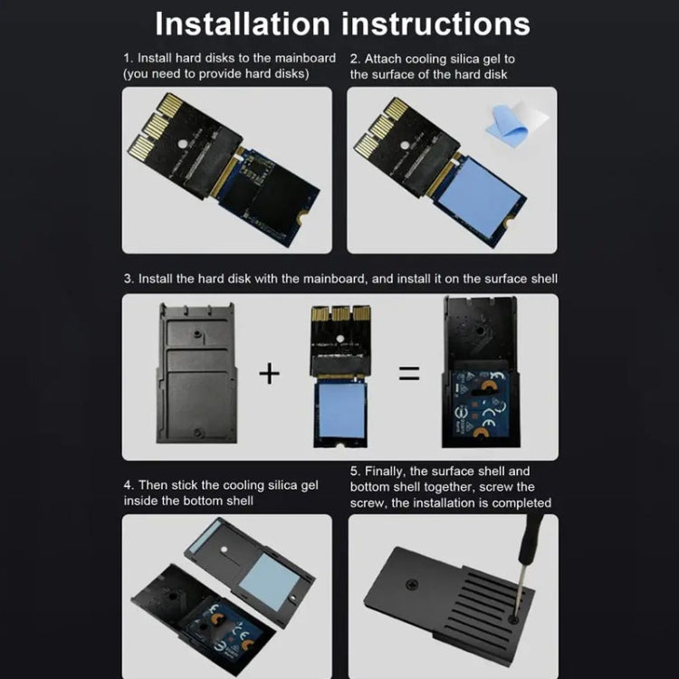 AOLION For XBOX Series X/S Storage Expansion Card SDD Host HDD Converter Box(Black) - free shipping - PMC TechLife - Order now!