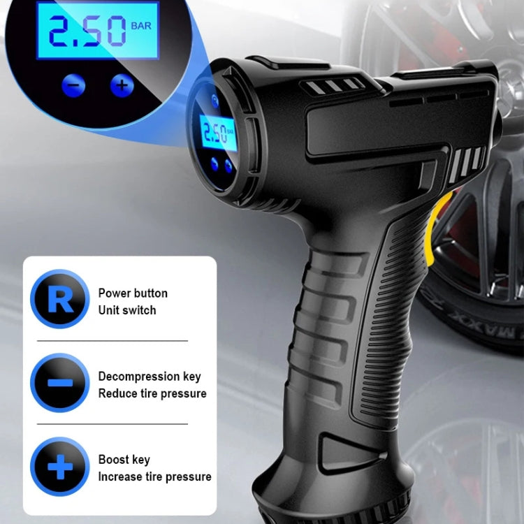 Wireless Digital Display 120W  Car Air Pump Compressor Tire Inflator Equipment - Inflatable Pump by PMC TechLife | Online Shopping South Africa | PMC TechLife