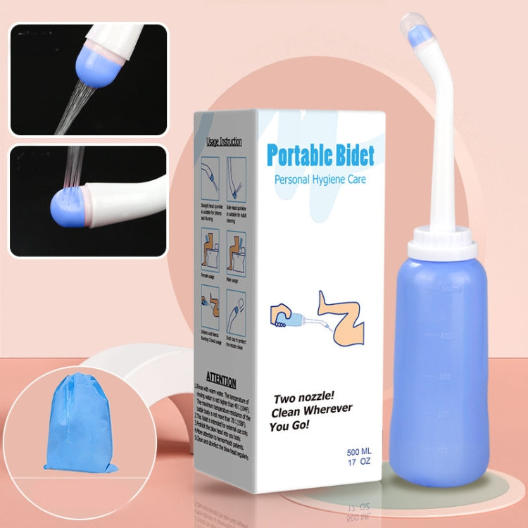 500ml  Portable Travel Bidet Bodily Peri Wash Bottle For Postpartum Care(Green) - Others by PMC TechLife | Online Shopping South Africa | PMC TechLife | Buy Now Pay Later Mobicred