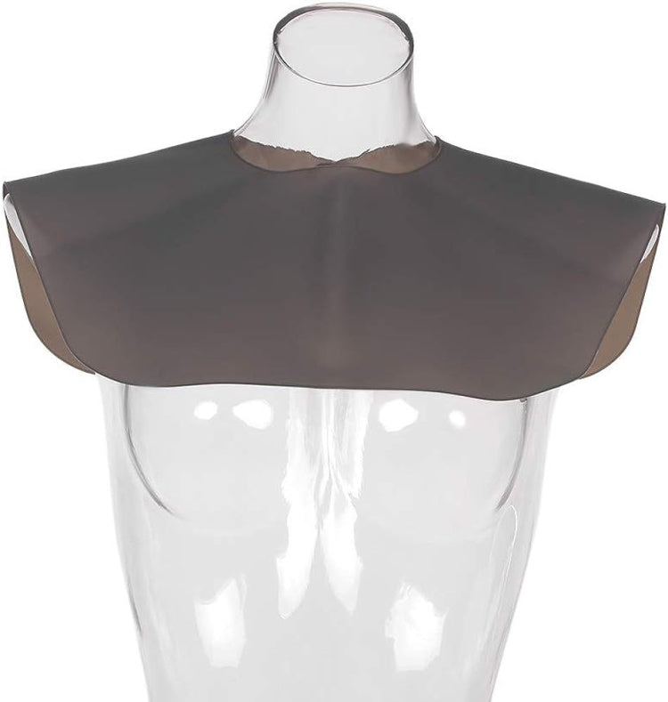 Hair Cutting Adjustable Shawl Capes Silicone Hairdressing Pad Neck Wrap Guard for Salon, Spec: Small Gray - free shipping - PMC TechLife - Order now!