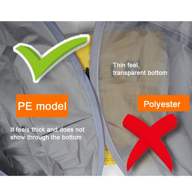 PE Material Haircut Cape 60cm Umbrella Design Salon Hairdressing Cloak For Hair Dye Perm(Gray) - Hair Trimmer by PMC TechLife | Online Shopping South Africa | PMC TechLife