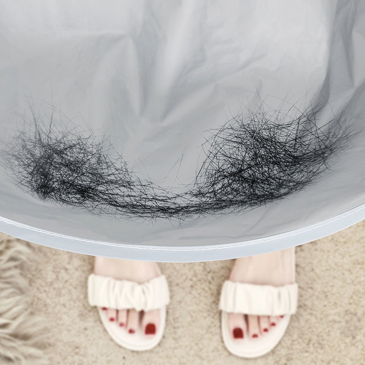 PE Material Haircut Cape 60cm Umbrella Design Salon Hairdressing Cloak For Hair Dye Perm(Gray) - Hair Trimmer by PMC TechLife | Online Shopping South Africa | PMC TechLife