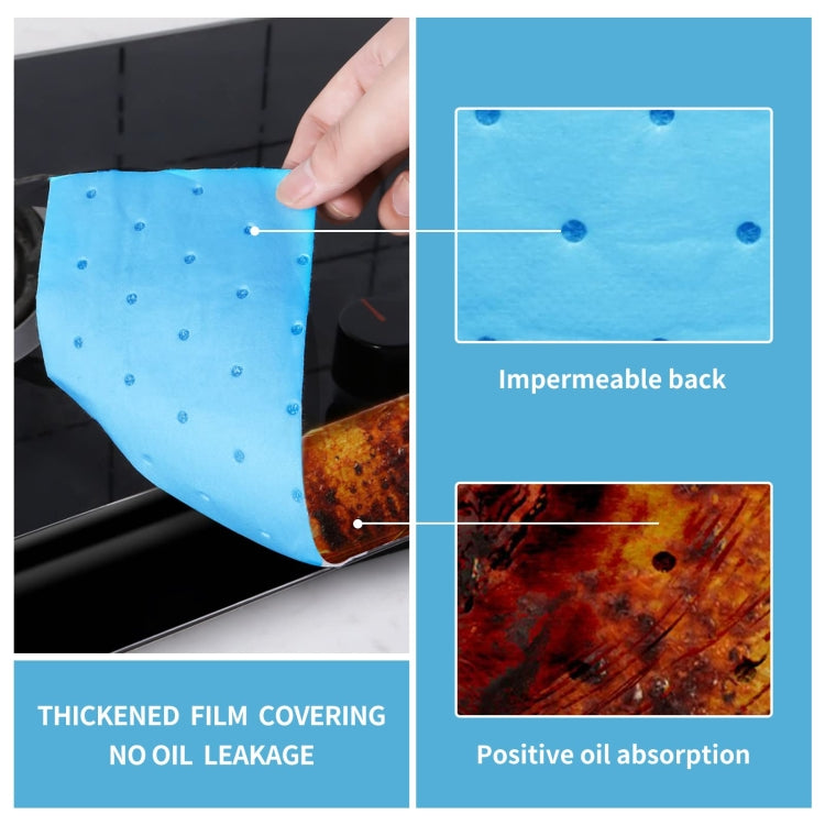 10pcs /Pack Disposable Oil Groove Suction Paper for Cooker Hoods, Spec: 10x90cm Thickened - free shipping - PMC TechLife - Order now!