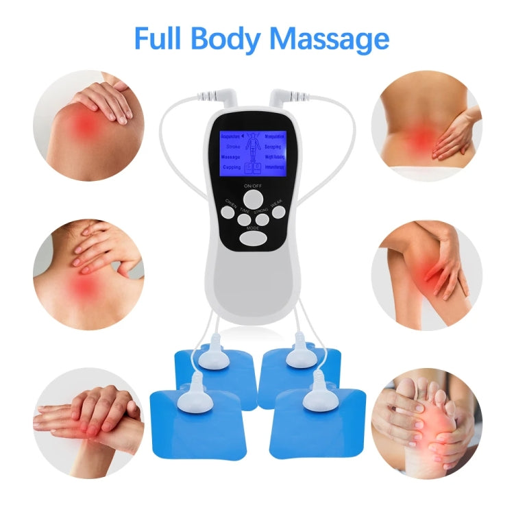 Multifunctional Low Frequency Pulse Meridian Physiotherapy Massage Instrument, Color: White Standard - free shipping - PMC TechLife - Order now!