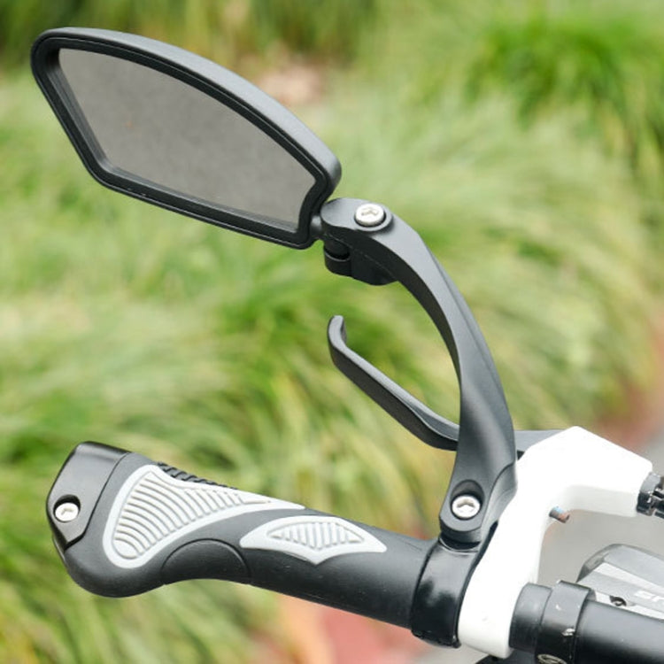 Motorcycle Wide View Rear View Mirror Bicycle Reflector, Color: Square Left - Side Mirrors by PMC TechLife | Online Shopping South Africa | PMC TechLife | Buy Now Pay Later Mobicred