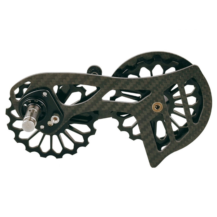 Carbon Fiber Guide Wheel For Road Bike Bicycle Bearing Rear Derailleur Guide Wheel Parts, Model Number: SD1 Black - free shipping - PMC TechLife - Order now!