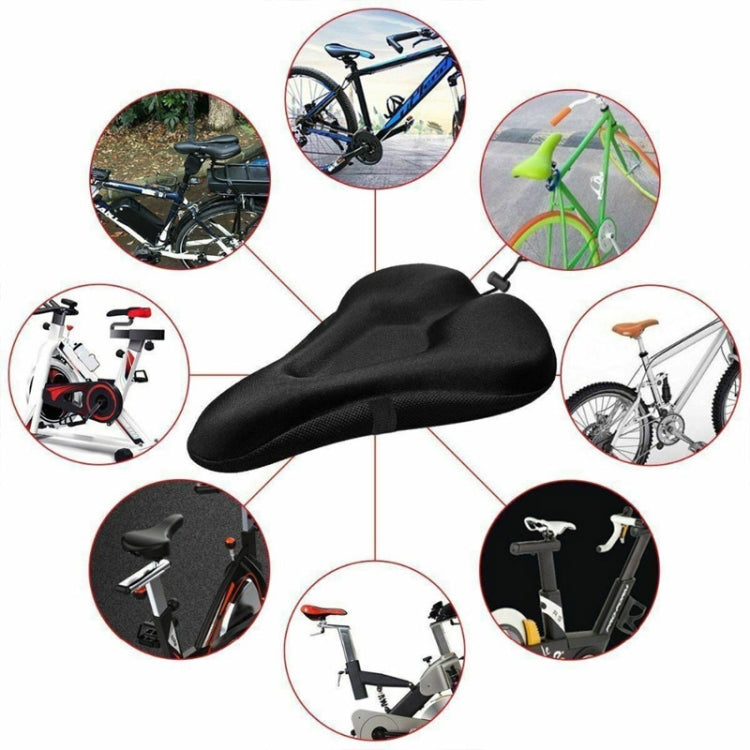 Bicycle Cushion Covers Cycling Gear Accessories, Color: Black - Bicycle Saddle by PMC TechLife | Online Shopping South Africa | PMC TechLife | Buy Now Pay Later Mobicred