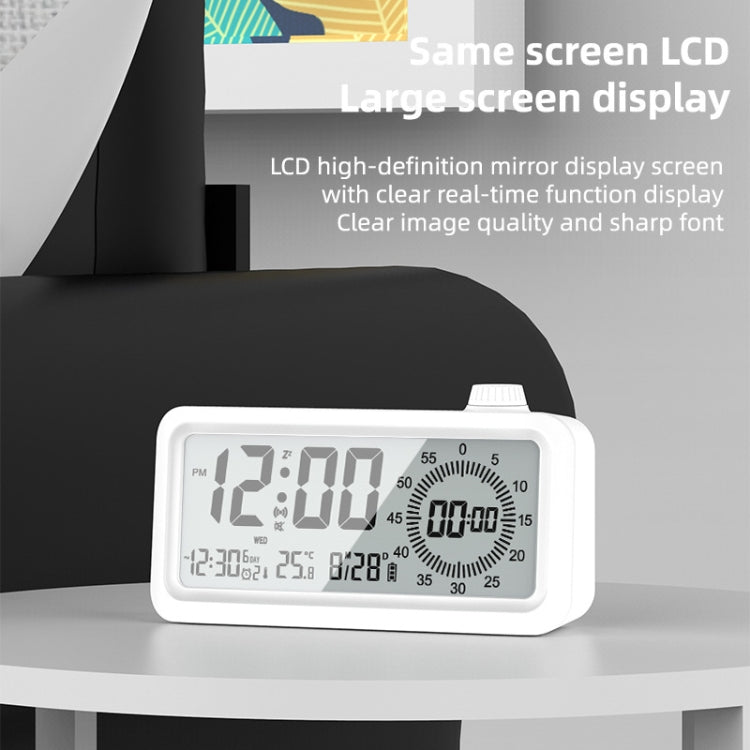 Visual Timer Alarm Clock Dual Display LCD Time Reminder(Pink) - Alarm Clocks by PMc TechLife | Online Shopping South Africa | PMc TechLife | Buy Now Pay Later Mobicred
