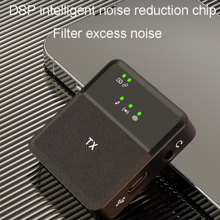 Wireless Lavalier Microphone One To One Live Recording Noise Canceling Mics, Interface: 8 Pin - Microphone by PMC TechLife | Online Shopping South Africa | PMC TechLife | Buy Now Pay Later Mobicred