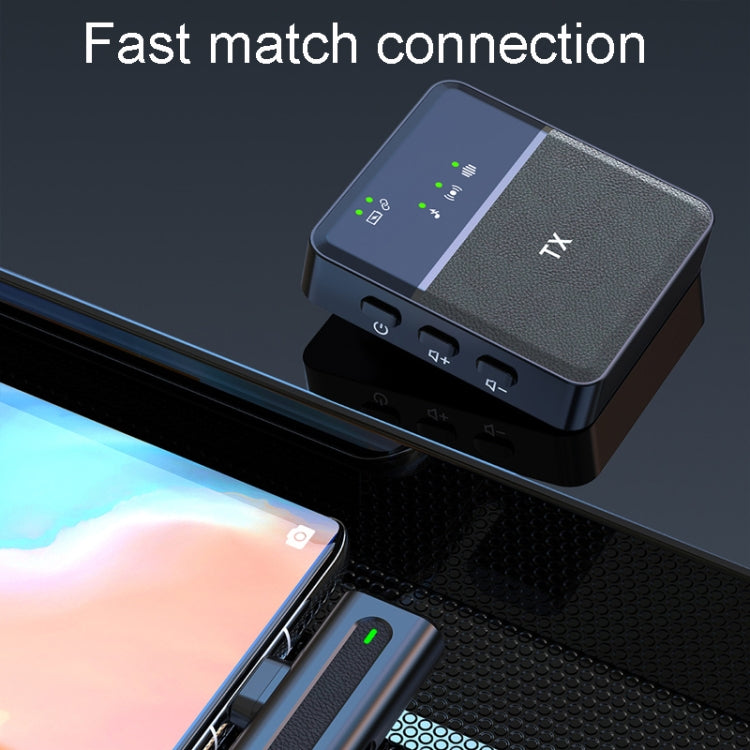 Wireless Lavalier Microphone One To One Live Recording Noise Canceling Mics, Interface: 8 Pin - Microphone by PMC TechLife | Online Shopping South Africa | PMC TechLife | Buy Now Pay Later Mobicred