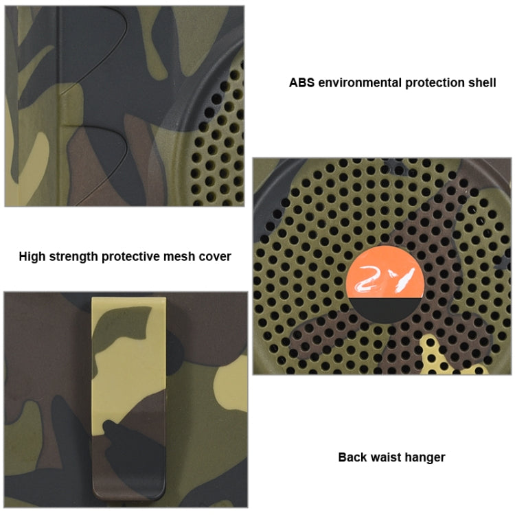 25W  Bluetooth Voice Amplifier Bird Hunting Speaker Supports USB/TF/FM 1000m Remote Control US Plug(Camouflage) - Midrange Speaker & Frequency Divider by PMC TechLife | Online Shopping South Africa | PMC TechLife | Buy Now Pay Later Mobicred