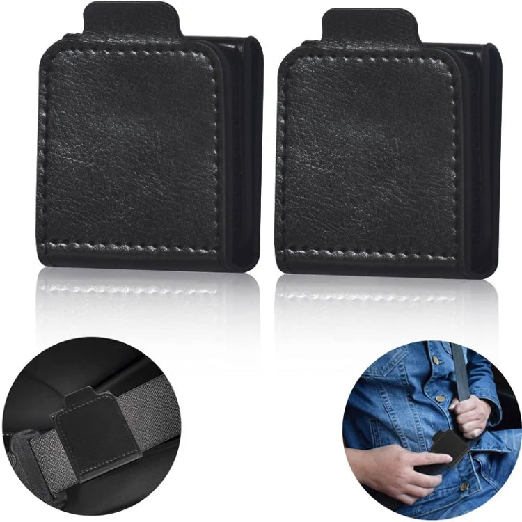 1pair Child and Adult Car Seat Belt Anti-strangle Adjuster(Black) - Seat Belts & Padding by PMC TechLife | Online Shopping South Africa | PMC TechLife | Buy Now Pay Later Mobicred