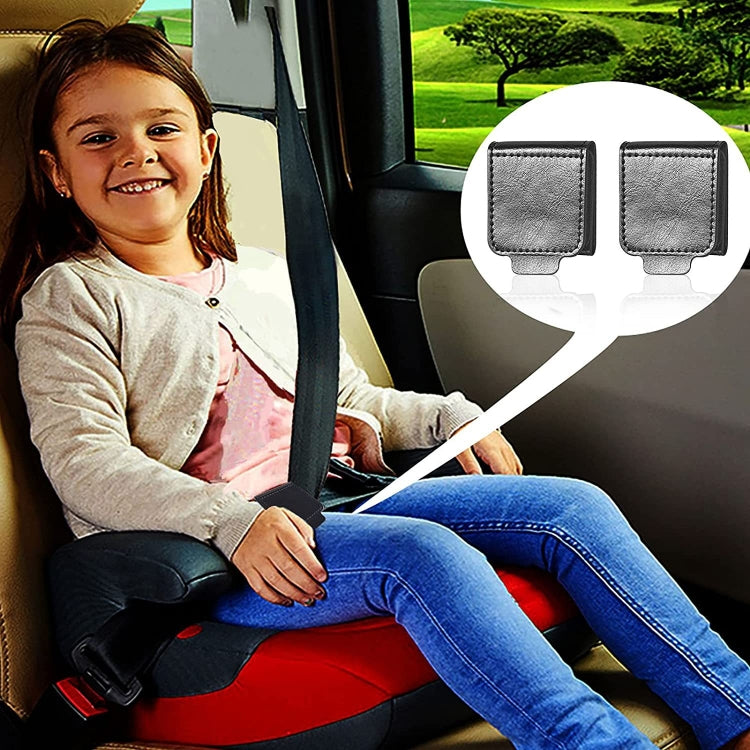 1pair Child and Adult Car Seat Belt Anti-strangle Adjuster(Gray) - free shipping - PMC TechLife - Order now!