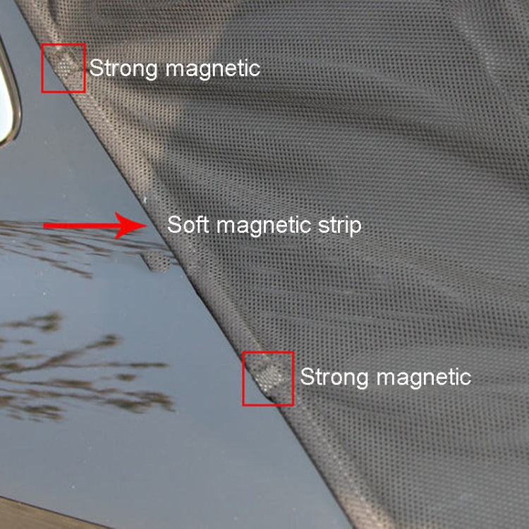 L 162 x 150cm Car Tailgate Anti-Mosquito And Insect Screens Trunk Magnetic Sunscreen Mosquito Net - Window Foils & Solar Protection by PMC TechLife | Online Shopping South Africa | PMC TechLife | Buy Now Pay Later Mobicred