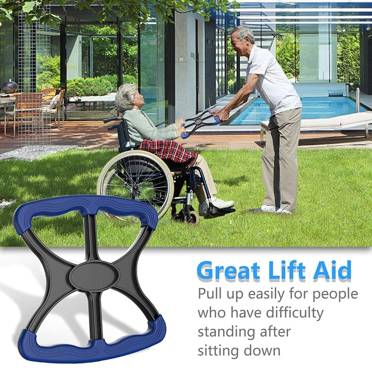 Standing Aid And Handicap Bar With No-Slip Grip Handle For Elderly Disabled(Blue) - free shipping - PMC TechLife - Order now!