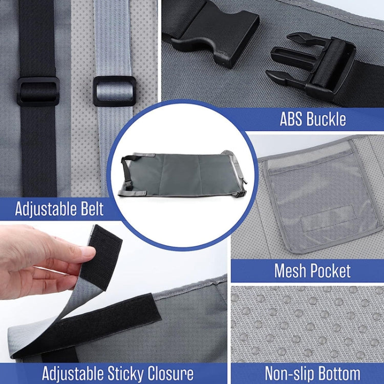79 x 44cm Kids Airplane Seat Extender Portable Travel Seat Cushion(Gray) - Seat Accessories by PMC TechLife | Online Shopping South Africa | PMC TechLife