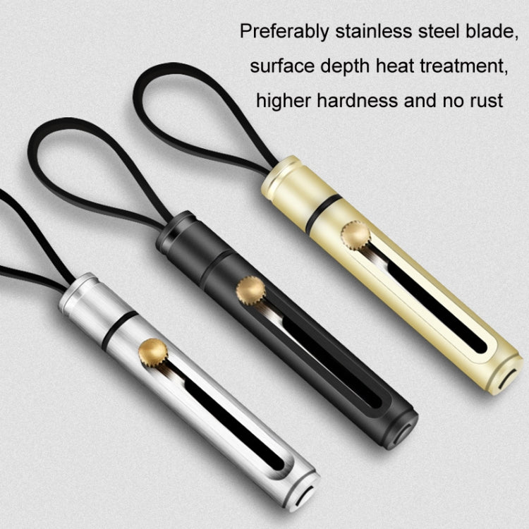 Mini Outdoor Portable Multi-functional Detachable Express Keychain, Color: Golden - Key Rings by PMC TechLife | Online Shopping South Africa | PMC TechLife | Buy Now Pay Later Mobicred