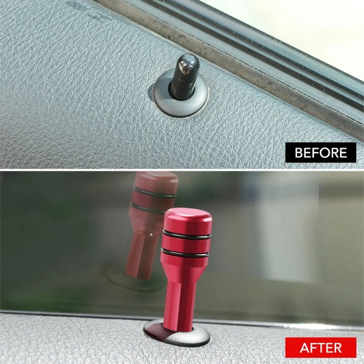Car Aluminium Door Lift Safety Door Latch(Blue) - Others by PMC TechLife | Online Shopping South Africa | PMC TechLife | Buy Now Pay Later Mobicred