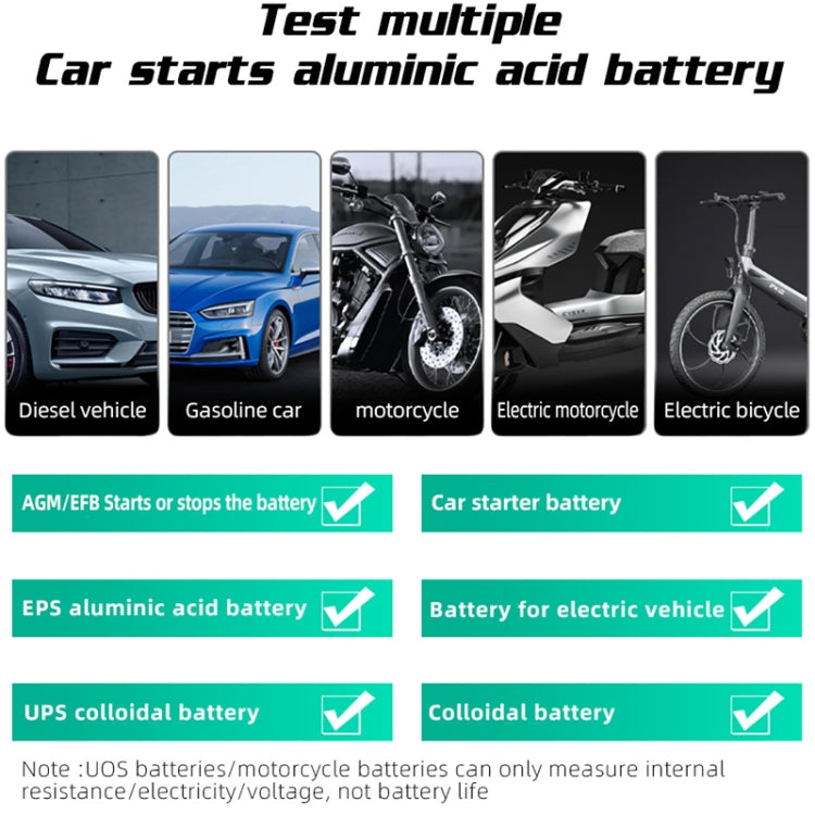 BSIDE Q11 Car Battery Detector 12V/24V Battery Life Capacity Internal Resistance Tester - free shipping - PMC TechLife - Order now!