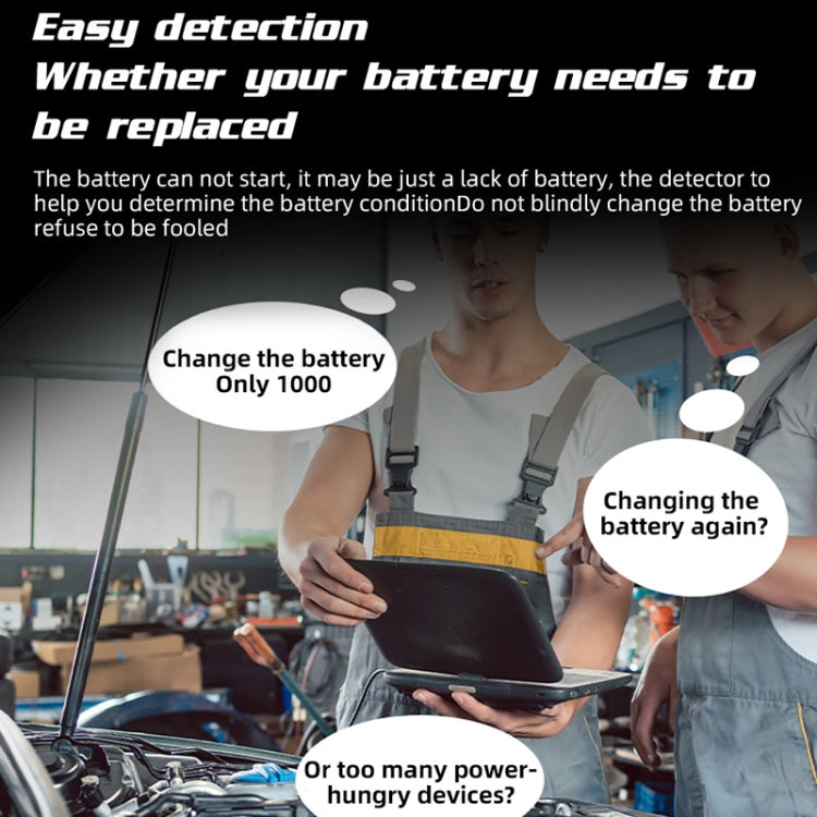 BSIDE Q11 Car Battery Detector 12V/24V Battery Life Capacity Internal Resistance Tester - free shipping - PMC TechLife - Order now!