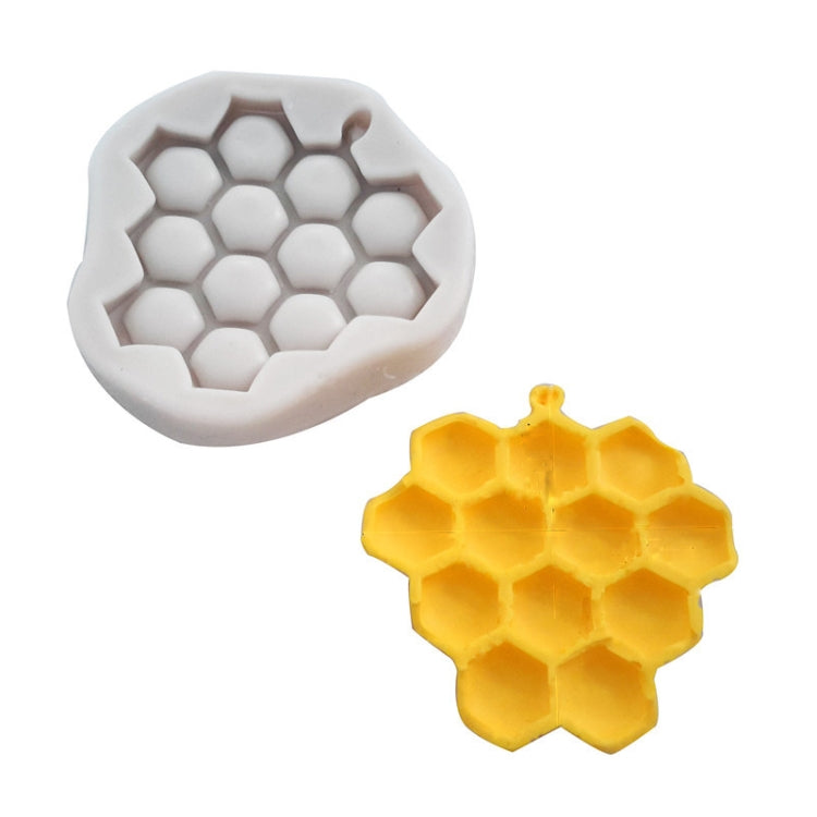Honeycomb Block Textured Silicone Mold Bee Fondant Chocolate Cake Mold, Speci: Mk-2019 Light Gray - Food Molds by PMC TechLife | Online Shopping South Africa | PMC TechLife