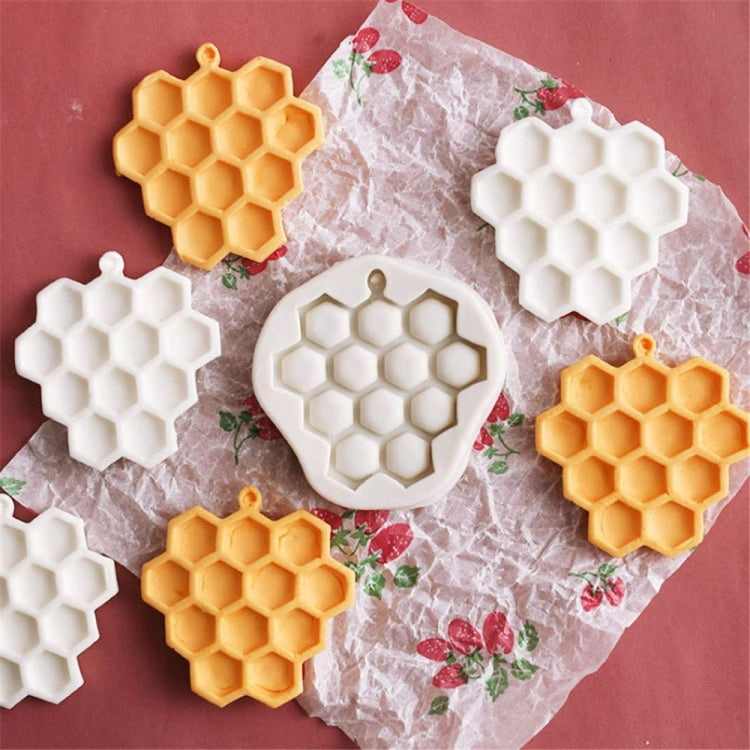 Honeycomb Block Textured Silicone Mold Bee Fondant Chocolate Cake Mold, Speci: Mk-2019 Light Gray - Food Molds by PMC TechLife | Online Shopping South Africa | PMC TechLife