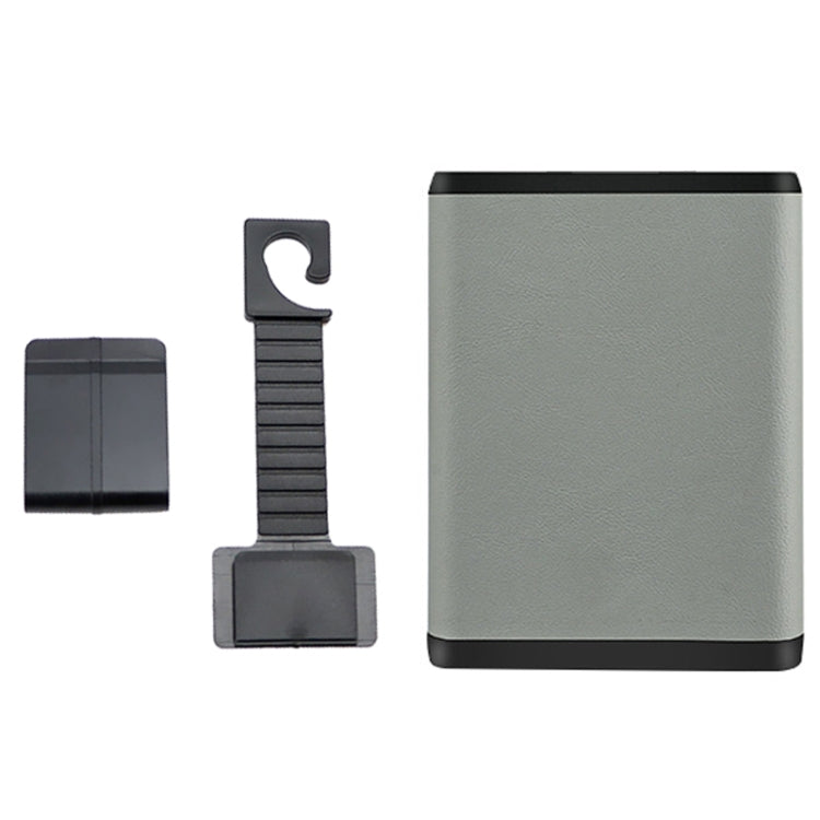 Multifunctional Car Dustbin Car Seatback Door Hanging Storage Box(Gray) - Stowing Tidying by PMC TechLife | Online Shopping South Africa | PMC TechLife | Buy Now Pay Later Mobicred